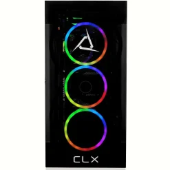 Discount CLX SET TGMSETRTU2B01BM Gaming Desktop Computer, AMD Ryzen 7 7700X, 32GB Memory, 1TGB SSD, 4TB HDD