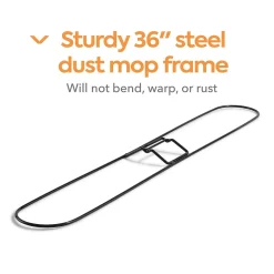 ™ 36" Dust Mop Frame, Black (CW56765)<Coastwide Professional Discount