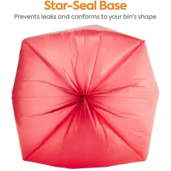 ™ 30-33 Gallon Biohazard Bags, Low Density, 1.3 Mil, Red, 150 Bags/Box (CW57395)<Coastwide Professional Best