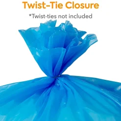 ™ 30 Gallon Biohazard Bags, Low Density, 1.3 Mil, Blue, 200 Bags/Box (CW57396)<Coastwide Professional Outlet