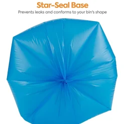 ™ 30 Gallon Biohazard Bags, Low Density, 1.3 Mil, Blue, 200 Bags/Box (CW57396)<Coastwide Professional Outlet
