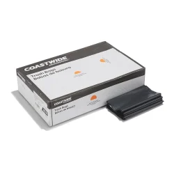 ™ 20-30 Gallon Trash Bag, 30" x 36", Low Density, 1.35 mil, Black, 150 Bags/Box (CW21761)<Coastwide Professional New