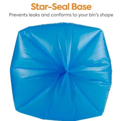 ™ 40-45 Gallon Biohazard Bag, Low Density, 1.3 mil, Blue, 150 Bags/Box (CW50712)<Coastwide Professional Hot