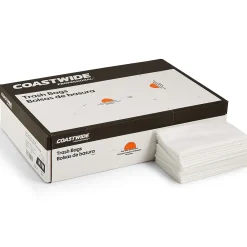 ™ 20-30 Gallon Trash Bag, 30" x 36", Low Density, 0.9 mil, White, 200 Bags/Box (CW50710)<Coastwide Professional Best