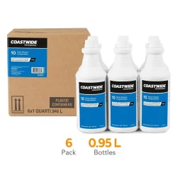 Glass Cleaner, 0.95L, 6/Carton (CW111032-A)<Coastwide Professional New