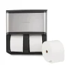 ™ J-Series Quad Bath Tissue Dispenser, Black/Metallic (CWJ4BT-S)<Coastwide Professional Best