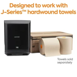 J-Series Automatic Hardwound Paper Towel Dispenser, Black (CWJAHT-B-CC)<Coastwide Professional Hot