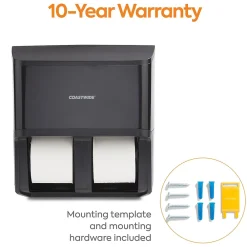 ™ J-Series Quad Bath Tissue Dispenser, Black (CWJ4BT-B)<Coastwide Professional Discount