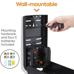 ™ J-Series Automatic Wall Mounted Hand Soap Dispenser, Black (CWJAS-B-CC)<Coastwide Professional Sale