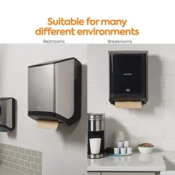 Coastwide Professional ™ J-Series Hardwound Paper Towels, 1-ply, 800 ft./Roll, 6 Rolls/Carton (CWJHT-NAT)