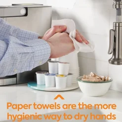 Coastwide Professional ™ J-Series Hardwound Paper Towels, 1-ply, 800 ft./Roll, 6 Rolls/Carton (CWJHT-WHT)