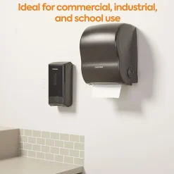 ™ Manual Auto-Cut Hardwound Paper Towel Dispenser, Black (CW60832)<Coastwide Professional New