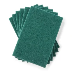 ™ Medium Duty Scouring Pad, Green, 10/Pack (CW56787)<Coastwide Professional Outlet