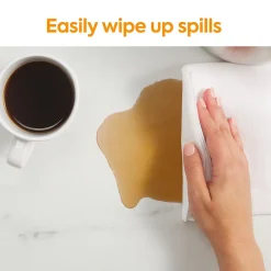 Coastwide Professional ™ Recycled Napkin, 1-Ply, White, 400/Pack, 12 Pack/Carton (CW20179)