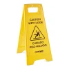 Coastwide Professional ™ Safety Awareness Floor Sign, Yellow (CW21872)