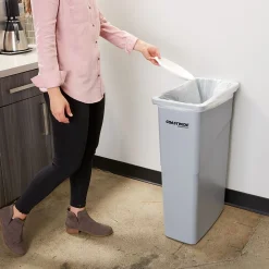 ™ Slim Plastic Trash Can with no Lid, , 23 Gal. (CW50717)<Coastwide Professional Discount