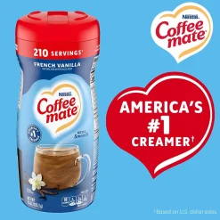 Carnation Coffee mate French Vanilla Powdered Creamer, 15 Oz. (35775)
