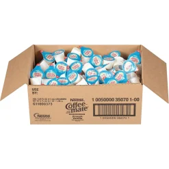 Coffee mate French Vanilla Dairy Free Liquid Creamer, 0.38 oz., 180/Box (NES18001)