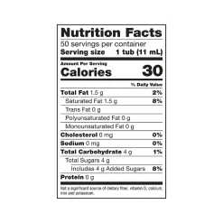 Coffee mate M&M's Dairy Free Liquid Creamer, 0.38 oz., 50/Box (NES64397)