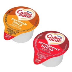 Coffee mate Seasonal Pack Creamer, 50 Count/Pack, 4/Pack (700-00095)