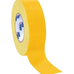 Discount SI Products Colored Duct Tape, Yellow, 2" x 60 yards, 3/Pack