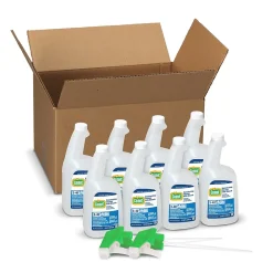 Professional Multi Purpose Disinfecting Liquid Cleaner with Bleach Spray for Commercial Use, 32 fl. oz., 8/Carton (30314)<Comet Hot