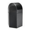 Products® PolyTec Series 45-Gallon Hex Trash Can with Dome Lid, Black (73790199)<Commercial Zone Best
