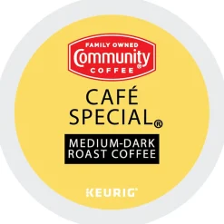 Community Coffee Cafe Special Coffee Keurig® K-Cup® Pods, Medium Dark Roast, 24/Box (5000374325)