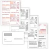 Tax Forms*ComplyRight 2024 1098 Tax Form Envelopes, 3-Part, 2-Up, Copies A, B, C and/or State, 10/Pack (6108E10)