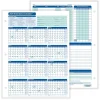 Hr Forms*ComplyRight 2025 Attendance Calendar Card, 50 Forms/Pack (A4000W50)