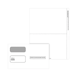 Tax Forms*ComplyRight 2024 1099-MISC Tax Form Envelopes/Recipient Copy Only, 3-Part, 50/Pack (6112E)