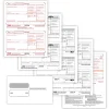 Tax Forms*ComplyRight 2024 W-2 Tax Form, 4-Part, 2-Up, 50/Pack (95214E)