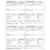 Tax Forms*ComplyRight 2024 W-2 Tax Form, 1-Part, 4-Up, Copy B, C, 2, 2, 100/Pack (5205)
