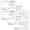 Tax Forms*ComplyRight 2024 W-2 Tax Form, 5-Part, 2-Up, Copy B, C/2, D/1, 25/Pack (564825)
