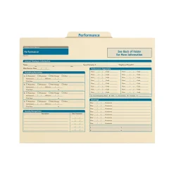 Hr Forms*ComplyRight Employee Performance Records Organizer, Pack of 25 (A0312)