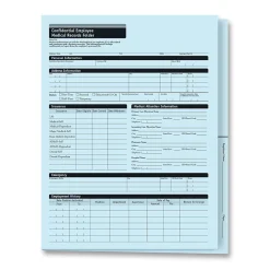Medical Forms*ComplyRight ™ Expanded Confidential Employee Medical Records Folder, Pack of 25 (A3325)