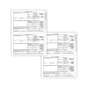 Tax Forms*ComplyRight 1099-MISC 3-Part Tax Form Set with Recipient Copy Only, 50/Pack (6113)