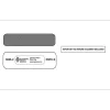 Online ComplyRight Self Seal Security Tinted Double-Window Tax Envelopes, 5 5/8" x 9.25", 25/Pack (6666225)