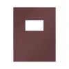 Pocket Folders|ComplyRight Single-Window Tax Presentation Folder, Burgundy, 50/Pack (PBW24)