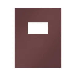 Pocket Folders|ComplyRight Single-Window Tax Presentation Folder, Burgundy, 50/Pack (PBW24)