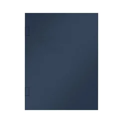 Pocket Folders|ComplyRight Tax Presentation Folder with Side-Staple Tabs, Navy Blue, 50/Pack (PNSS2)