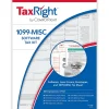 Tax Forms*ComplyRight TaxRight 2024 1099-MISC Tax Form Tax Forms, Envelopes, TipSheet & Software, 4-Part, 50/Pack (SC6103ES)