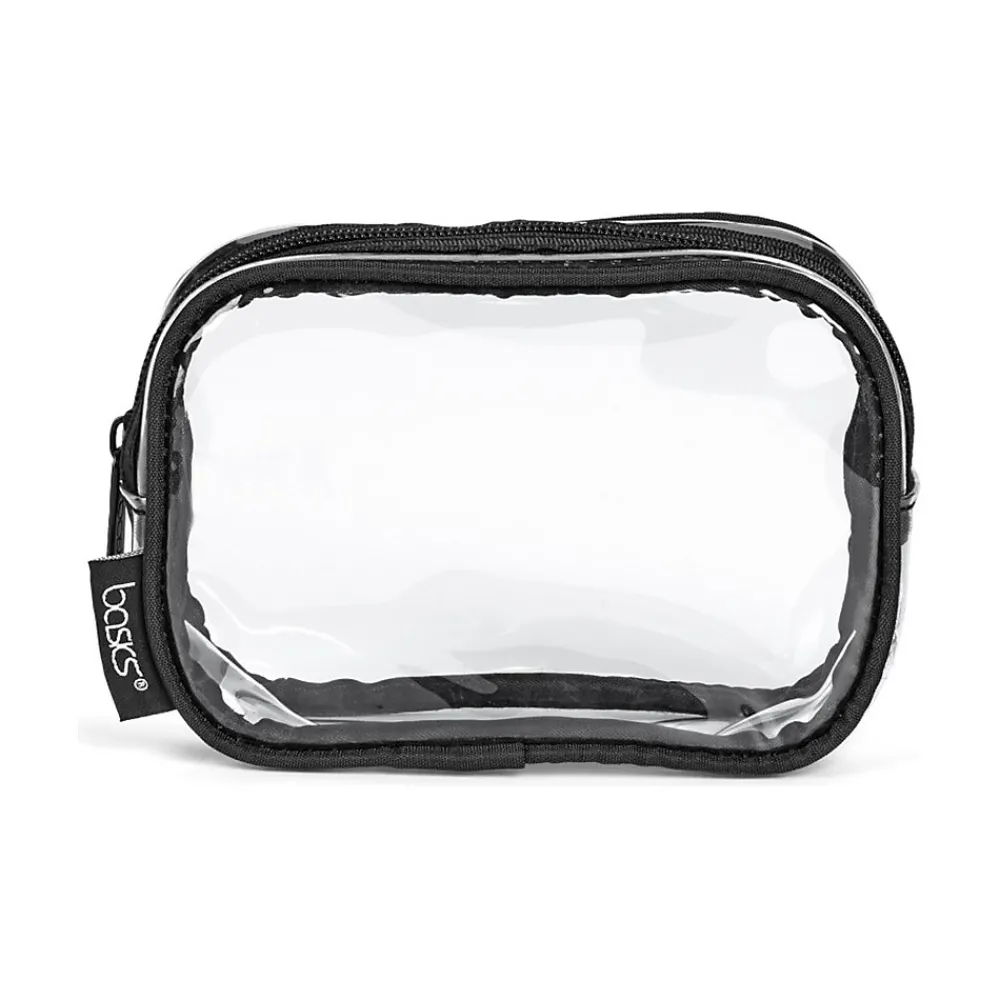 PVC Toiletry Bag, Clear/Black (A004288HA)<Conair Online