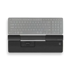New Contour Design SliderMouse Pro Vegan Leather Slim Wrist Rest, Wireless, Black (CDSMPRO10110)