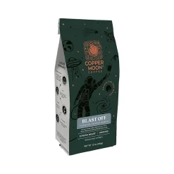 Copper Moon Coffee Copper Moon Blast Off Arabica Ground Coffee, Strong Roast, 12 oz. (205331)