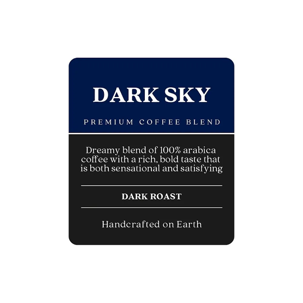 Copper Moon Coffee Copper Moon Dark Sky Arabica Beans Coffee, Dark Roast, 32 oz. (260124)