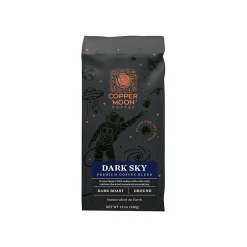 Copper Moon Coffee Copper Moon Dark Sky Arabica Ground Coffee, Dark Roast, 12 oz. (205335)