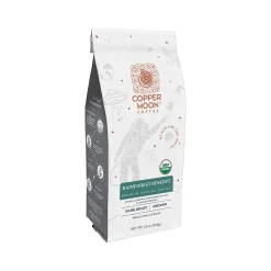 Copper Moon Coffee Copper Moon Rainforest Reserve Organic Caramel Ground Coffee, Dark Roast, 12 oz. (205345 - BAG)