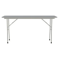 Folding Tables*Correll Folding Table, 72" x 18", Gray (CF1872TF-15)
