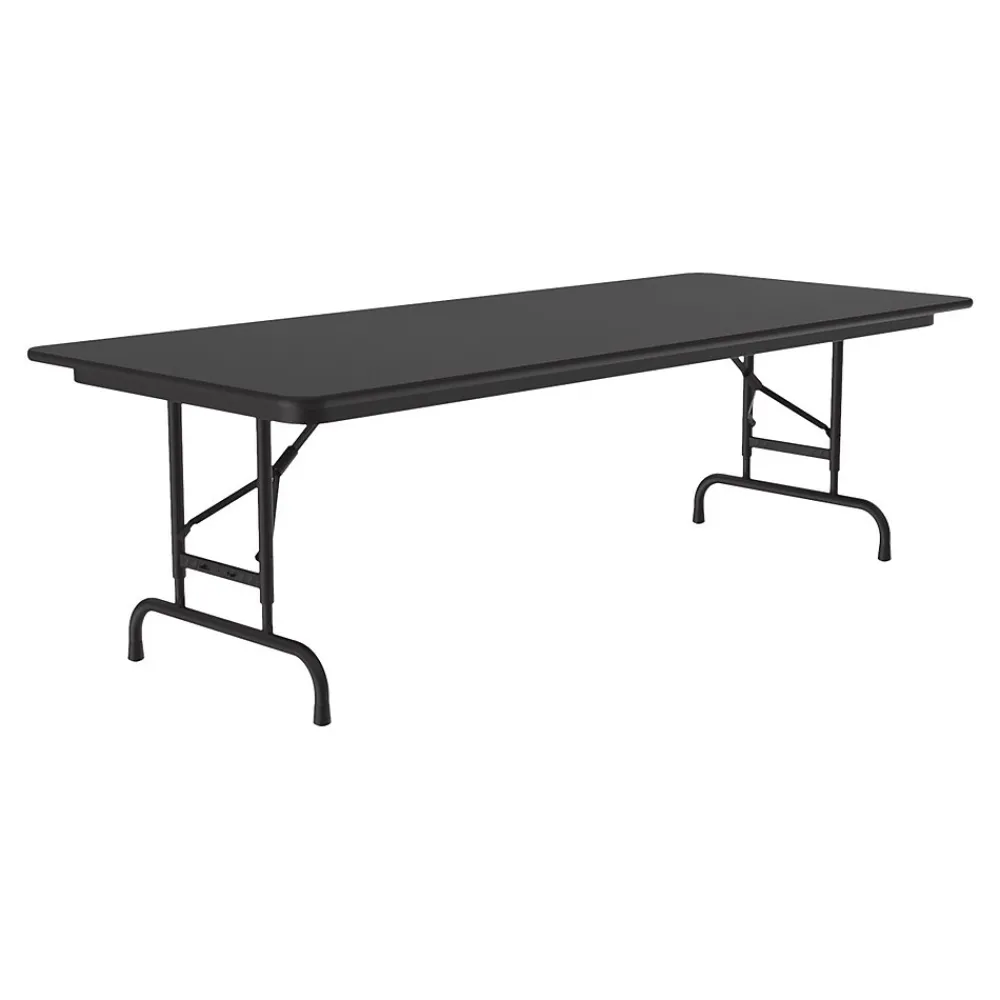 Folding Tables*Correll Folding Table, 96" x 30", Black (CFA3096TF-07)